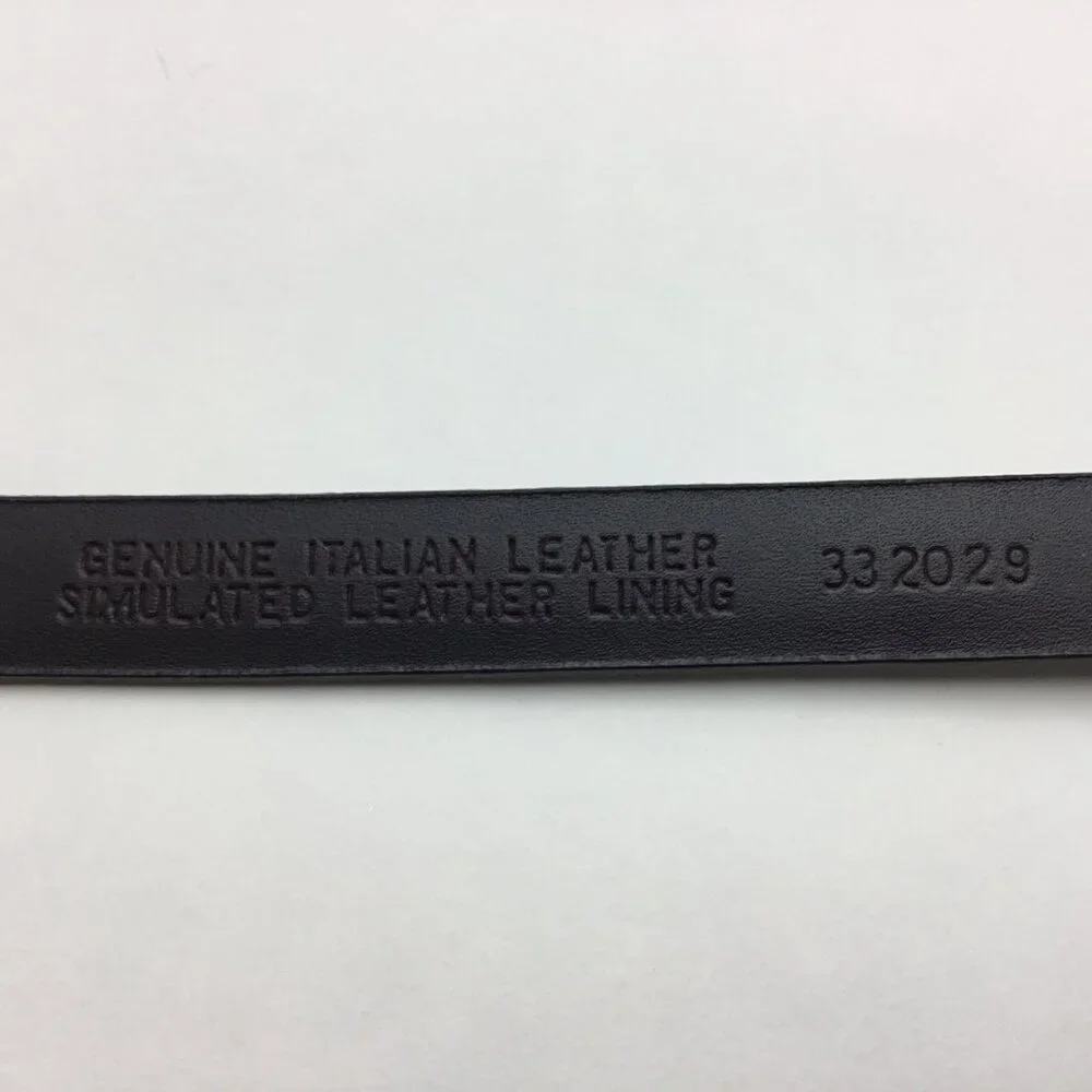 Vintage Nine West Brown Genuine Italian Leather‎ Belt